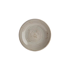 Supreme dia.9.75" h:0" 44 oz. Round Gray Vitrified Deep Plate