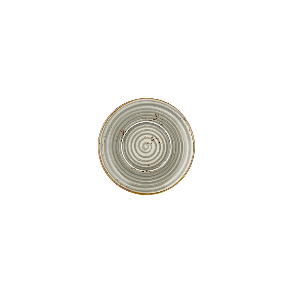 Supreme dia.5.5" Round Gray Vitrified Saucer