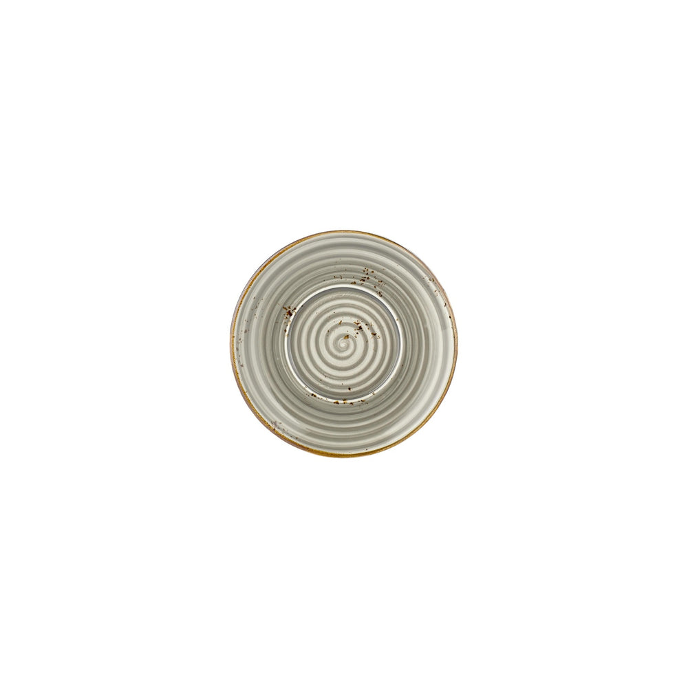 Supreme dia.5.5" Round Gray Vitrified Saucer