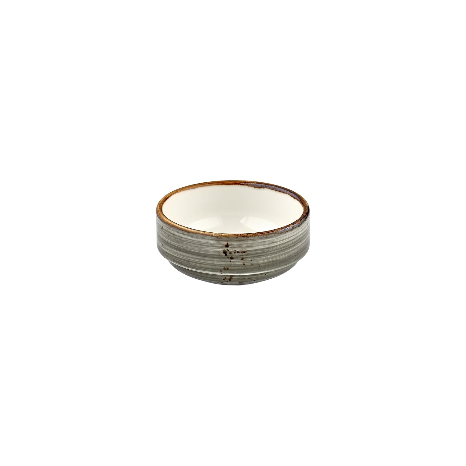 Gray Vitrified Ramekin 1 oz - Supreme 2.25