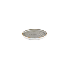 Supreme dia.7.5" Round Gray Vitrified Plate