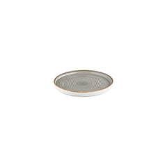 Supreme dia.7.5" Round Gray Vitrified Plate