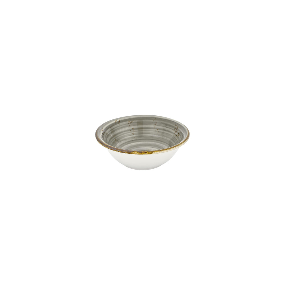 Supreme dia.7" h:0" 22 oz. Round Gray Vitrified Bowl