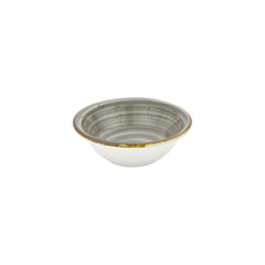 Supreme dia.9.5" h:0" 54 oz. Round Gray Vitrified Bowl