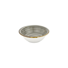 Supreme dia.9.5" h:0" 54 oz. Round Gray Vitrified Bowl