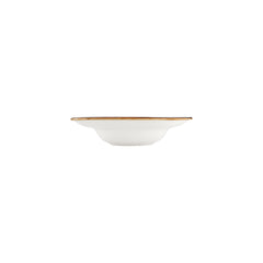 Supreme dia.9.75" h:0" 14 oz. Round Gray Vitrified Deep Plate