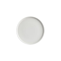 Helix White dia.9.75" Round Warm White Vitrified Plate