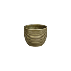 Helix Bamboo dia.3.25" h:0" 7 oz. Round Green Vitrified Cup
