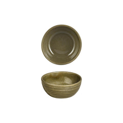 Helix Bamboo dia.2.75" h:0" 2 oz. Round Green Vitrified Bowl