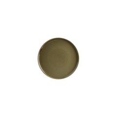 Helix Bamboo dia.7.5" Round Green Vitrified Plate