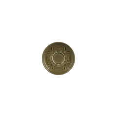 Helix Bamboo dia.5" Round Green Vitrified Saucer