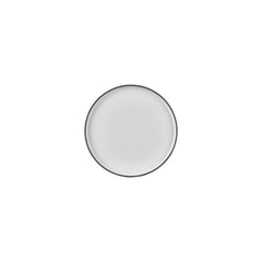 Helix Black dia.7.5" Round Black Vitrified Plate