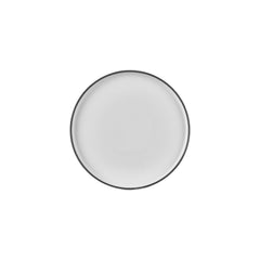 Helix Black dia.9.75" Round Black Vitrified Plate