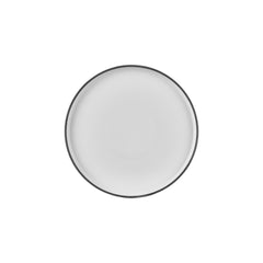 Helix Black dia.10.75" Round Black Vitrified Plate