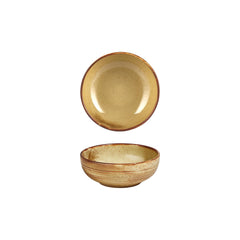 Helix Dune dia.5.5" h:0" 16 oz. Round Orange Vitrified Bowl