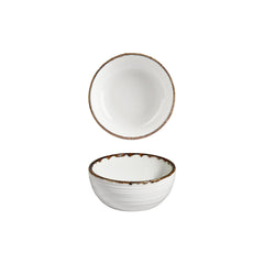 Helix Gleam dia.2.75" h:0" 2 oz. Round Brown Vitrified Bowl