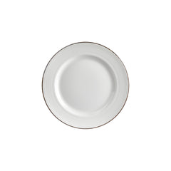 Helix Gleam dia.10.75" Round Brown Vitrified Plate