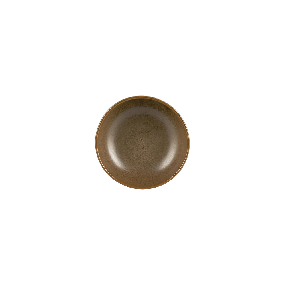 Helix Kaldi dia.5.5" h:0" 16 oz. Round Brown Vitrified Bowl