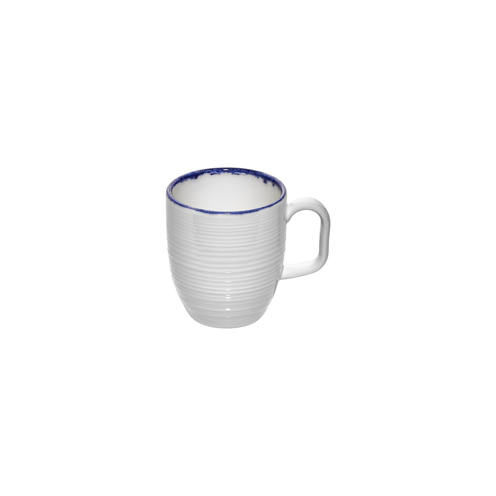 Helix Navy Blue dia.3.25" h:0" 11 oz. Round Blue Vitrified Mug