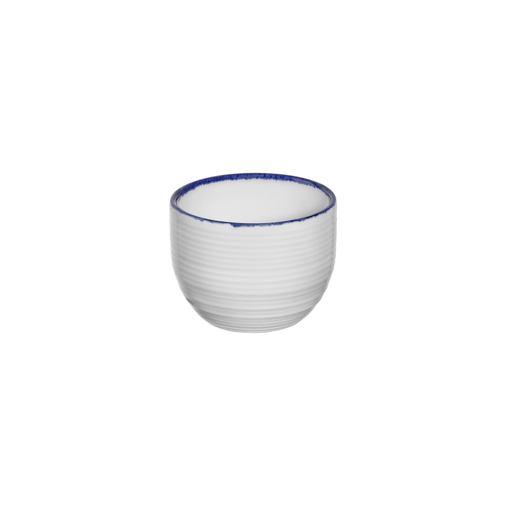 Helix Navy Blue dia.3.25" h:0" 7 oz. Round Blue Vitrified Cup