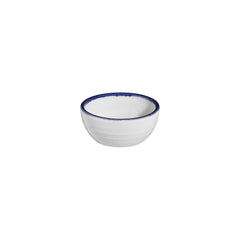 Helix Navy Blue dia.2.75" h:0" 2 oz. Round Blue Vitrified Bowl