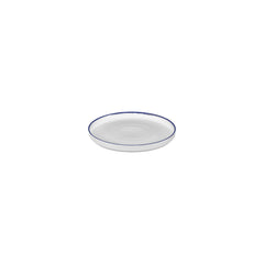 Helix Navy Blue dia.6.25" Round Blue Vitrified Plate