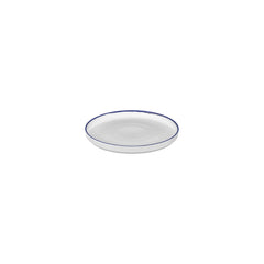 Helix Navy Blue dia.7.5" Round Blue Vitrified Plate
