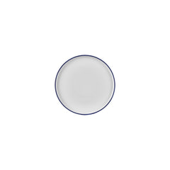 Helix Navy Blue dia.7.5" Round Blue Vitrified Plate