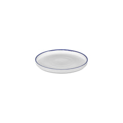Helix Navy Blue dia.9" Round Blue Vitrified Plate