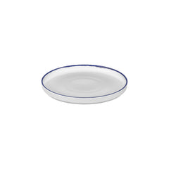 Helix Navy Blue dia.10.75" Round Blue Vitrified Plate