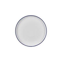 Helix Navy Blue dia.10.75" Round Blue Vitrified Plate