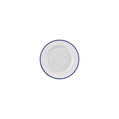 Helix Navy Blue dia.7" Round Blue Vitrified Plate