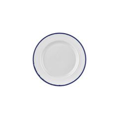 Helix Navy Blue dia.9.5" Round Blue Vitrified Plate
