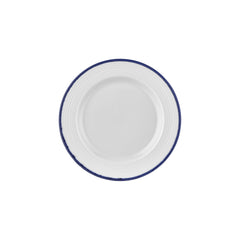 Helix Navy Blue dia.10.75" Round Blue Vitrified Plate