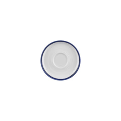 Helix Navy Blue dia.6" Round Blue Vitrified Saucer