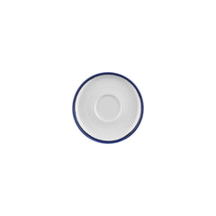 Helix Navy Blue dia.6" Round Blue Vitrified Saucer