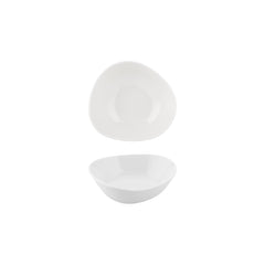 Island White 7" x 6.25" x h:0" 22 oz. Organic Warm White Vitrified Bowl