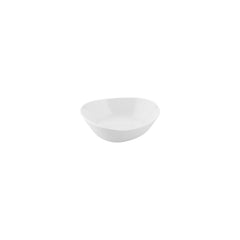 Island White 7" x 6.25" x h:0" 22 oz. Organic Warm White Vitrified Bowl