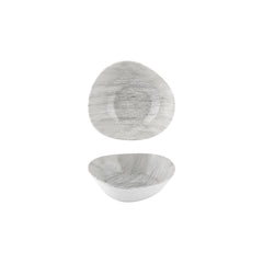 Island Ombra 7" x 6.25" x h:0" 22 oz. Organic Gray Vitrified Bowl