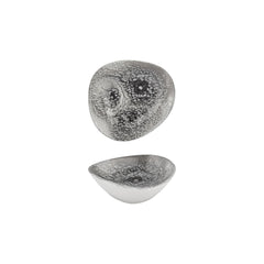 Island Onix 4" x 3.5" x h:0" 3 oz. Organic Gray Vitrified Bowl