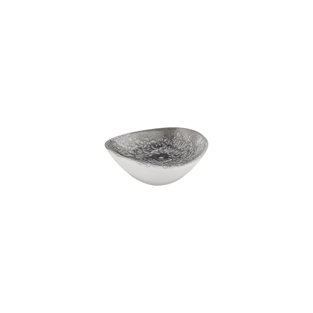 Island Onix 4" x 3.5" x h:0" 3 oz. Organic Gray Vitrified Bowl