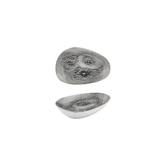Island Onix 6.25" x 4" x h:0" Organic Gray Vitrified Platter