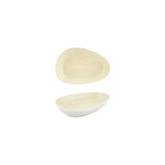 Island Velho 6.25" x 4" x h:0" Organic Beige Vitrified Platter