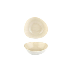 Island Velho 7" x 6.25" x h:0" 22 oz. Organic Beige Vitrified Bowl
