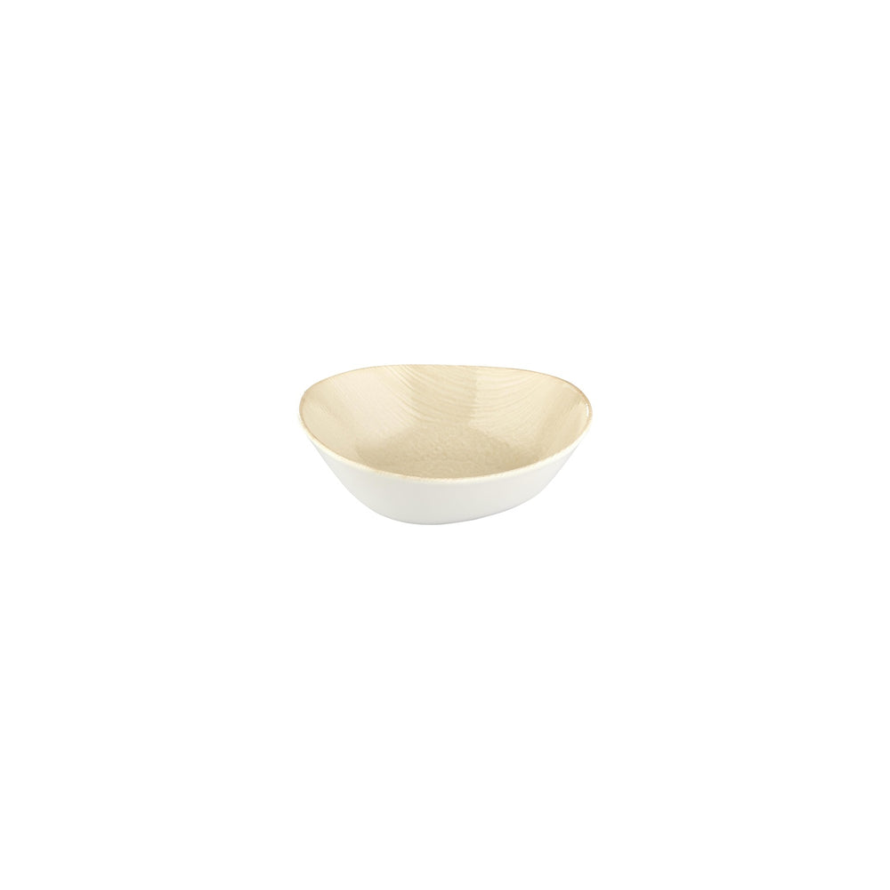 Island Velho 7" x 6.25" x h:0" 22 oz. Organic Beige Vitrified Bowl