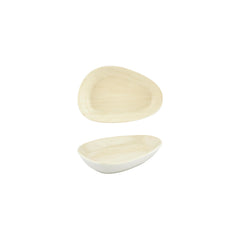 Island Velho 7.5" x 4.75" x h:0" Organic Beige Vitrified Platter