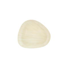 Island Velho 10.25" x 8.75" Organic Beige Vitrified Plate