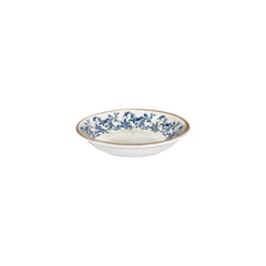 Kario dia.4.25" h:0" 3 oz. Round Blue Vitrified Deep Plate
