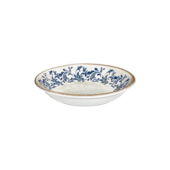 Kario dia.5" h:0" 5 oz. Round Blue Vitrified Deep Plate