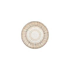 Legna dia.8.25" Round Red Vitrified Plate